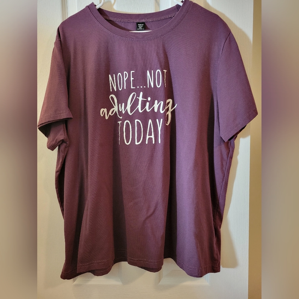 Nope...Not Adulting Today T-Shirt